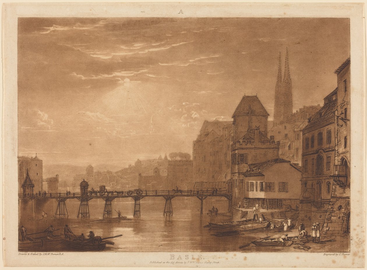 Basel av Joseph Mallord William Turner