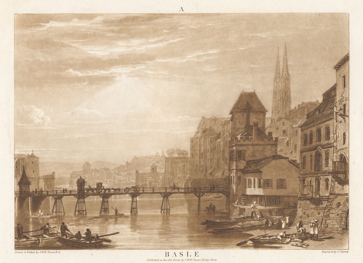 Basel av Joseph Mallord William Turner