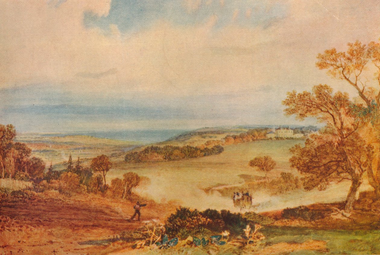 Beauport, nær Bexhill, 1810 av Joseph Mallord William Turner