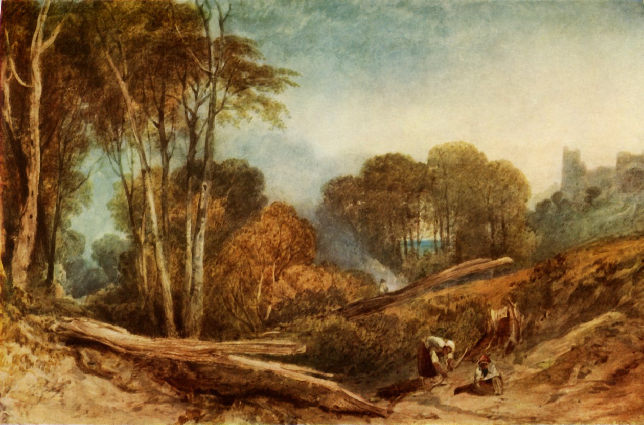 Beeston Castle, Cheshire, c1839, 1934. SLETT se 0580035323 av Joseph Mallord William Turner