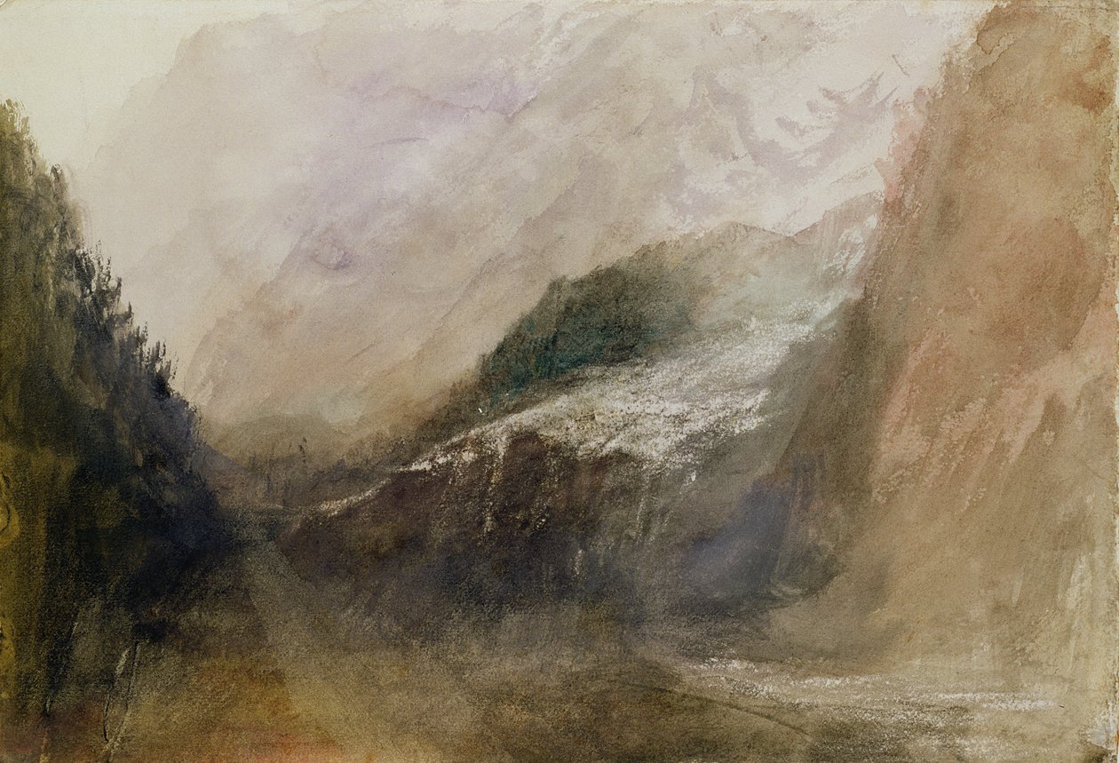 Brenva-breen, Val d