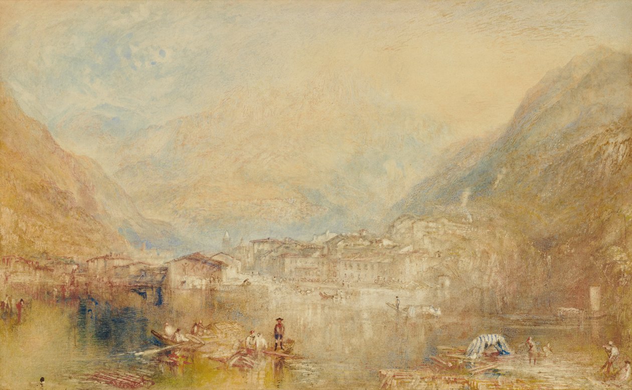 Brunnen ved Vierwaldstättersjøen av Joseph Mallord William Turner