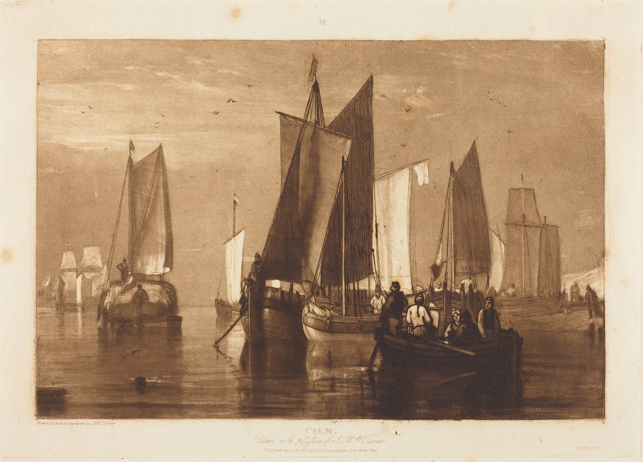 Stillhet av Joseph Mallord William Turner