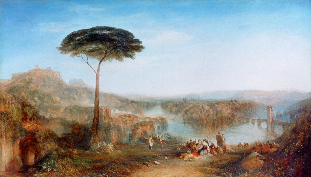 Childe Harolds pilegrimsreise, Italia, 1832 av Joseph Mallord William Turner