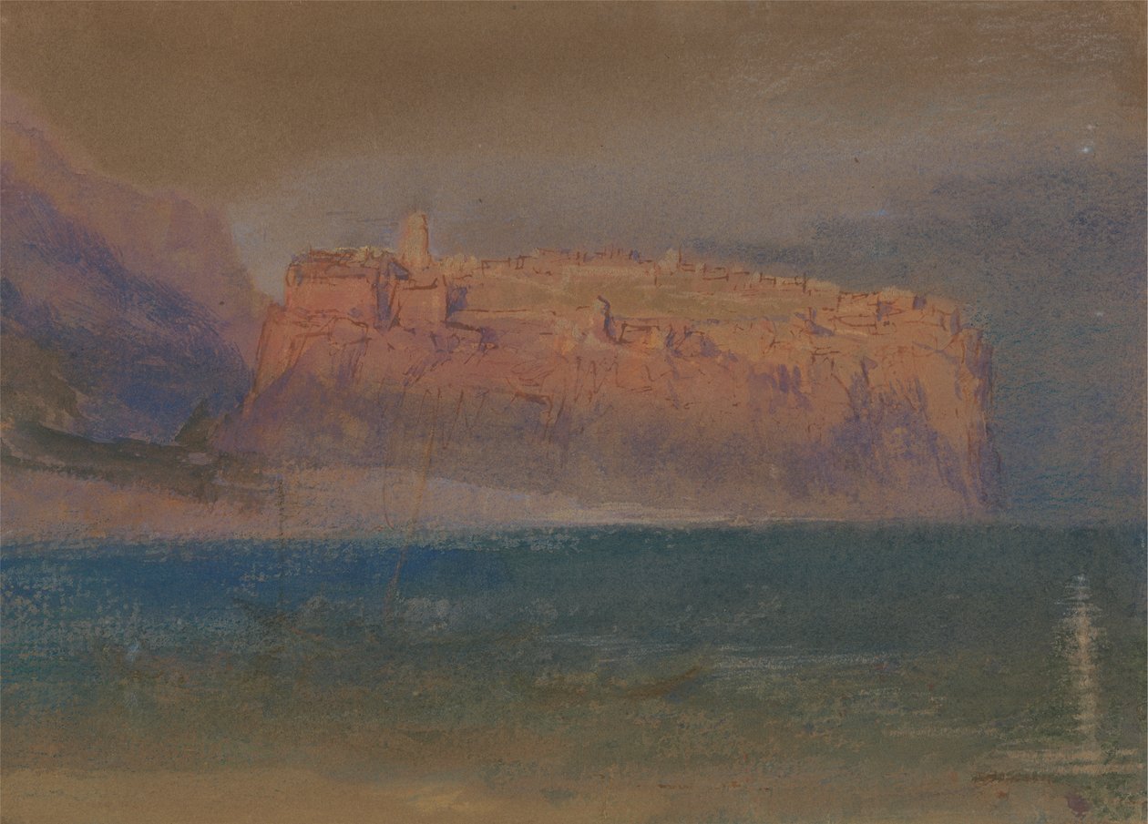 Korsika av Joseph Mallord William Turner