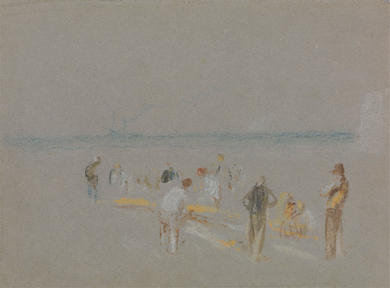 Cricket på Goodwin Sands av Joseph Mallord William Turner
