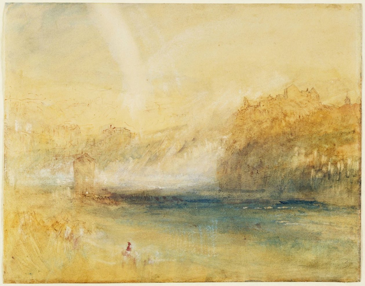 Fosser ved Schaffhausen av Joseph Mallord William Turner