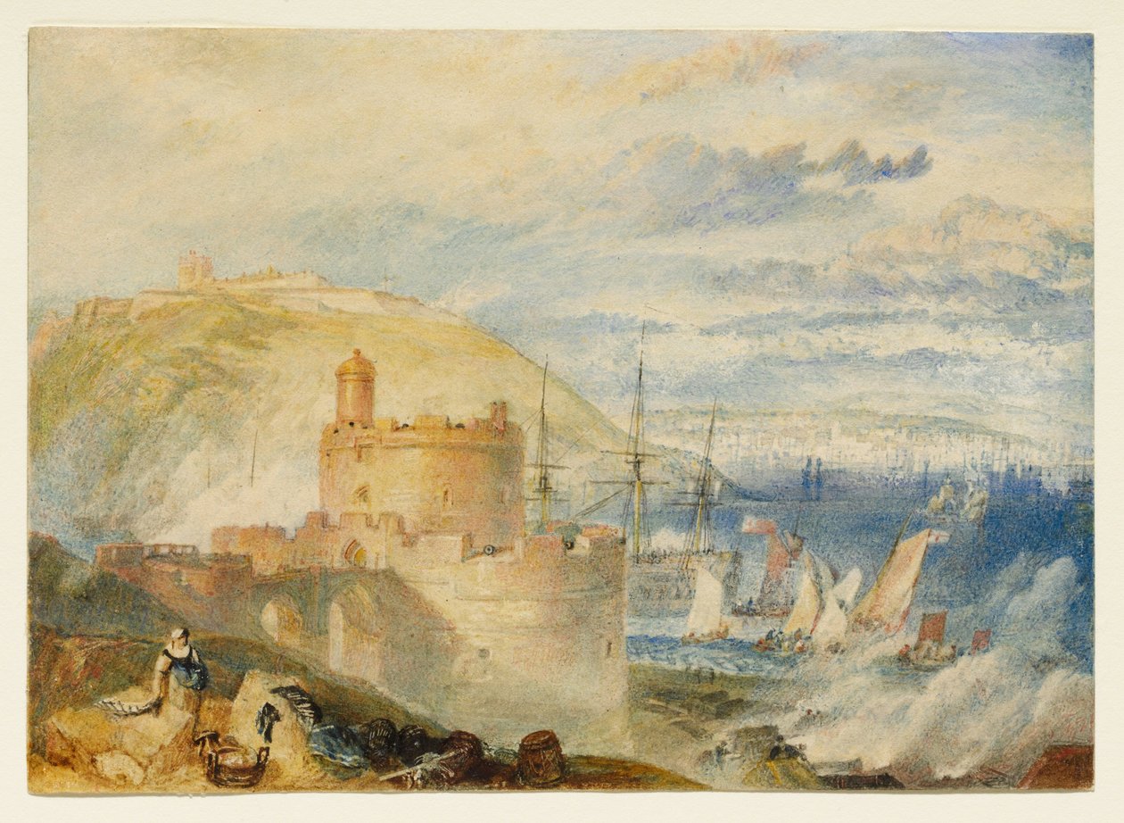 Falmouth havn av Joseph Mallord William Turner