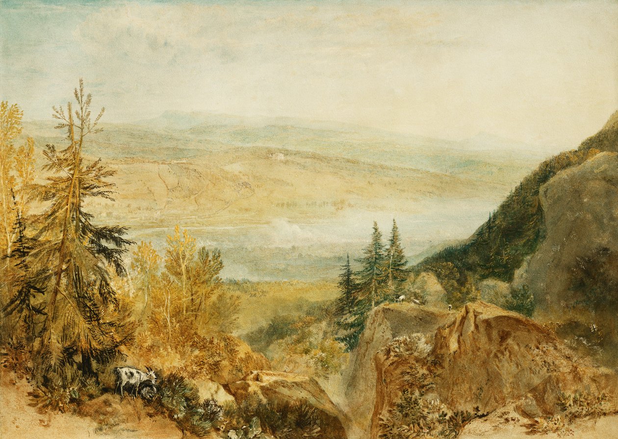Farnley Hall ovenfra Otley, av Joseph Mallord William Turner