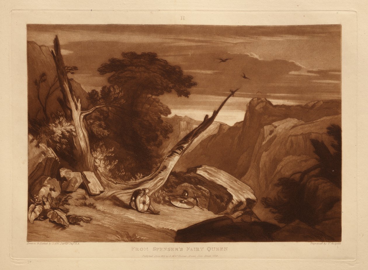 Fra Spensers Eventyrdronningen av Joseph Mallord William Turner