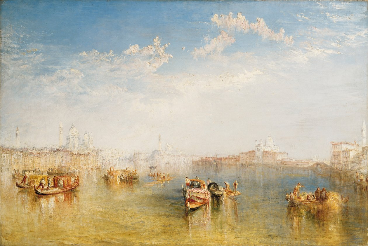 Giudecca, The Woman of Health og San Giorgio av Joseph Mallord William Turner