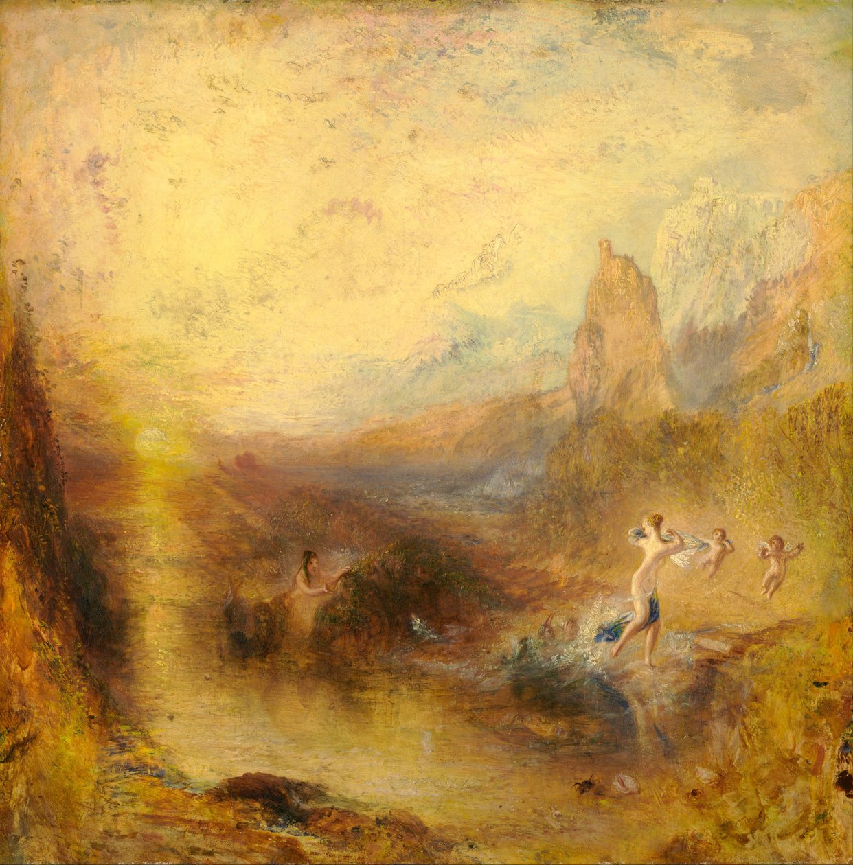 Glaucus og Scylla av Joseph Mallord William Turner
