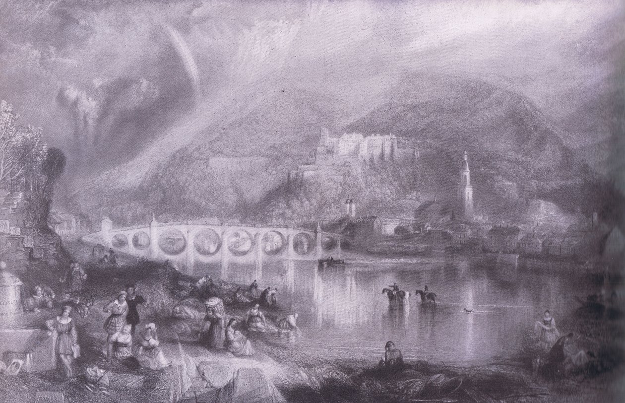 Heidelberg, Bibbys Annual, 1916-1917 av Joseph Mallord William Turner