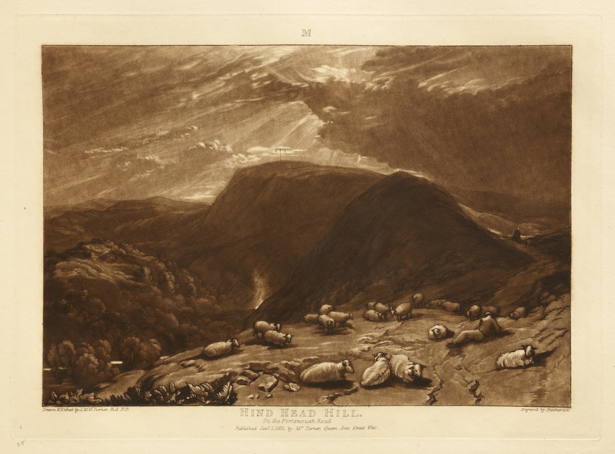 Hindhead Hill av Joseph Mallord William Turner
