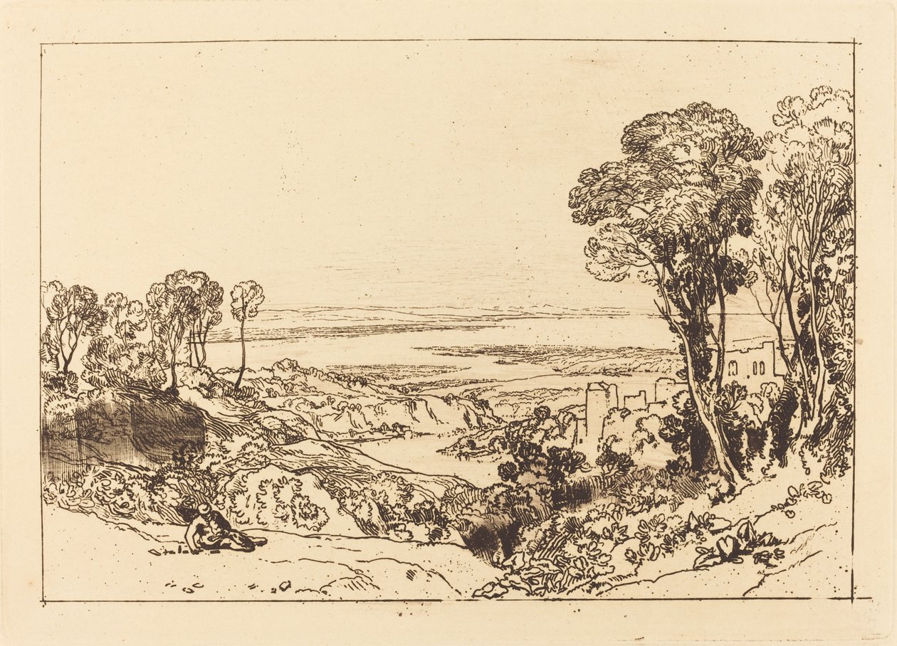 Krysset mellom Severn og Wye av Joseph Mallord William Turner