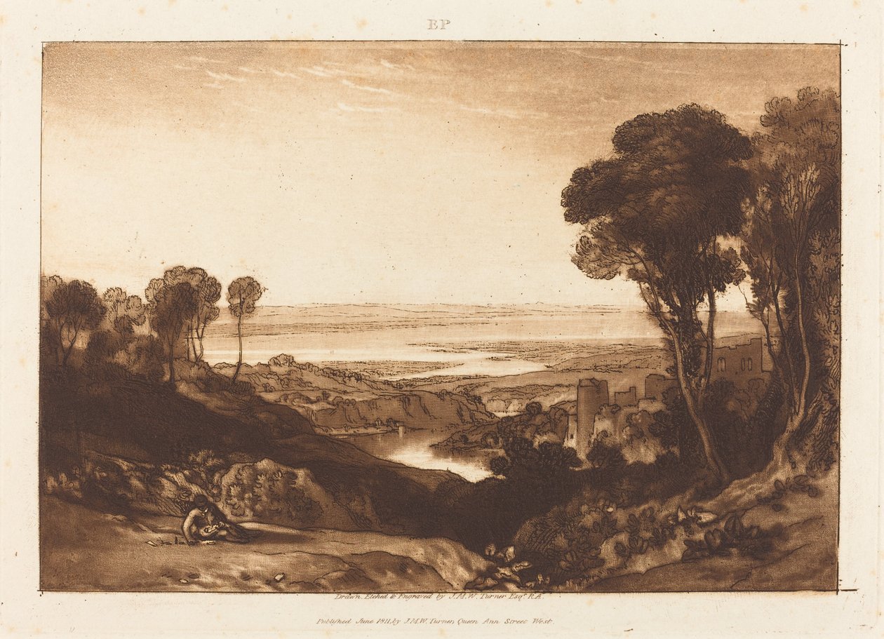 Krysset mellom Severn og Wye av Joseph Mallord William Turner