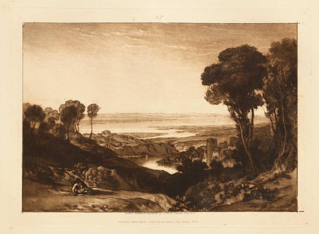 Samløpet mellom Severn og Wye av Joseph Mallord William Turner