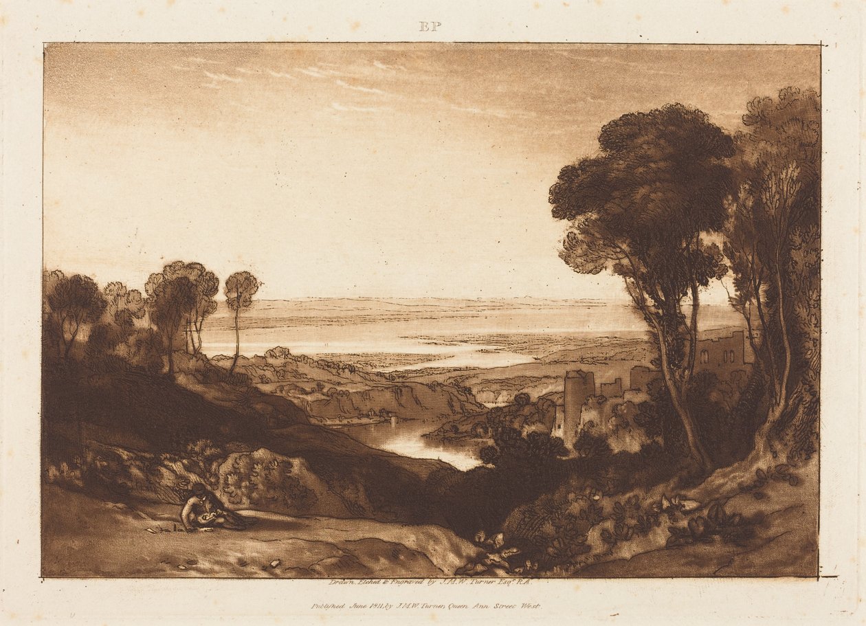 Samløpet mellom Severn og Wye av Joseph Mallord William Turner