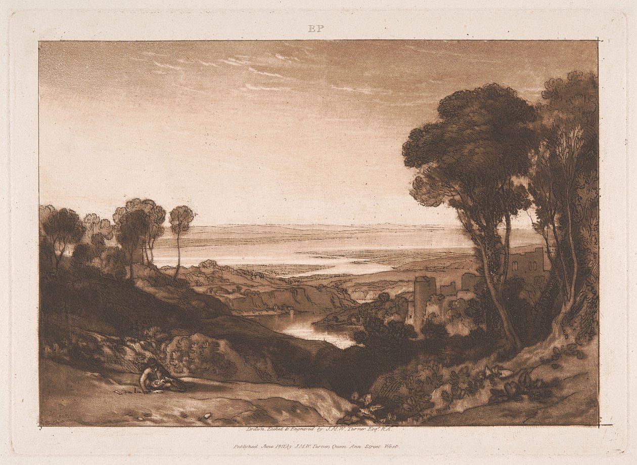 Samløpet mellom Severn og Wye av Joseph Mallord William Turner