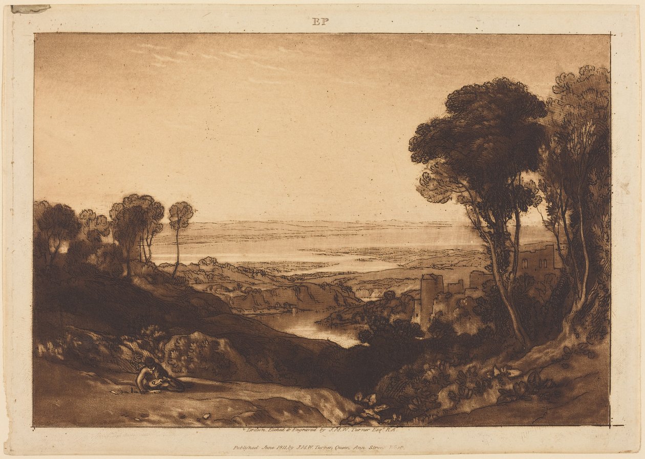 Samløpet mellom Severn og Wye av Joseph Mallord William Turner