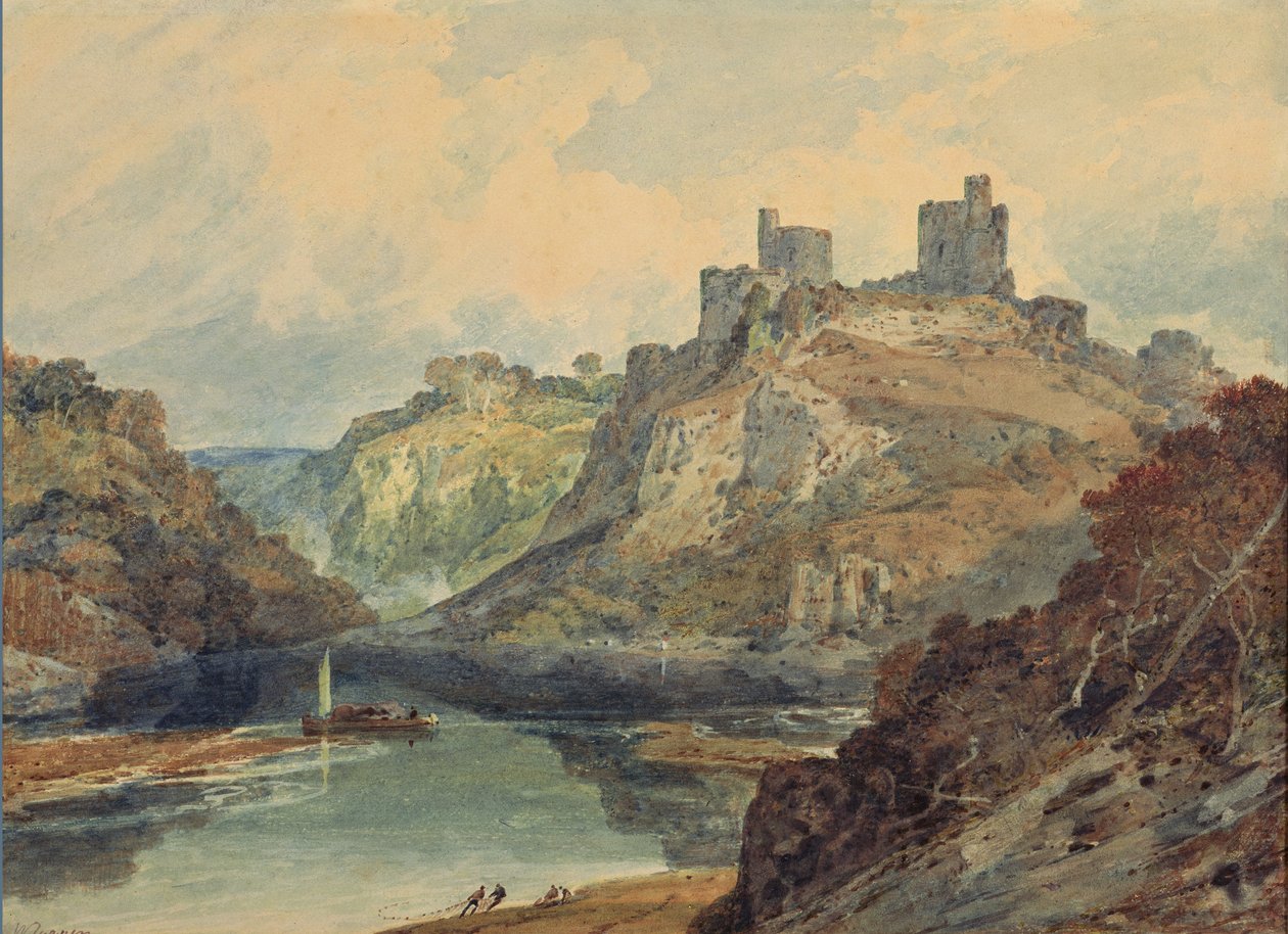Kilgarran Castle, ca. 1798 (akvarell på papir) av Joseph Mallord William Turner
