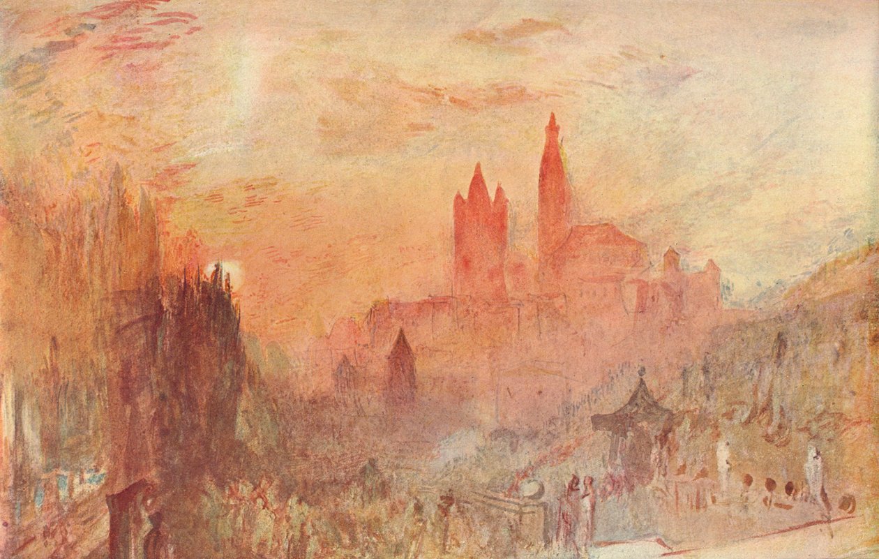 Lausanne, 1909 av Joseph Mallord William Turner