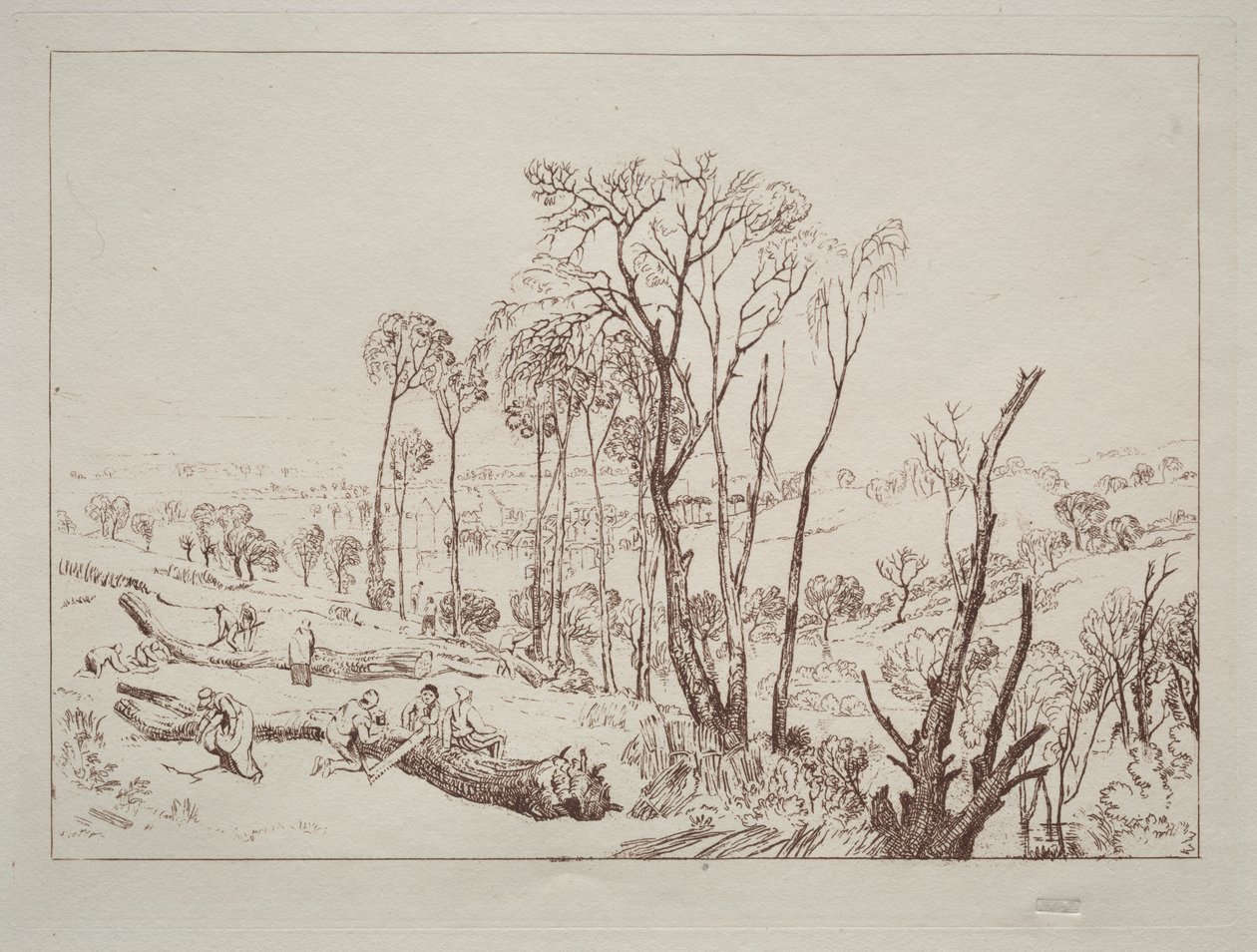 Studiebok: Crowhurst, Sussex av Joseph Mallord William Turner