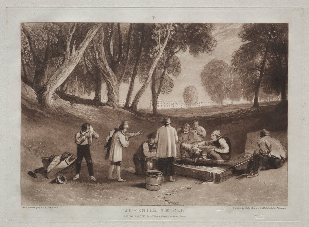 Studiebok: Ungdomstriks av Joseph Mallord William Turner