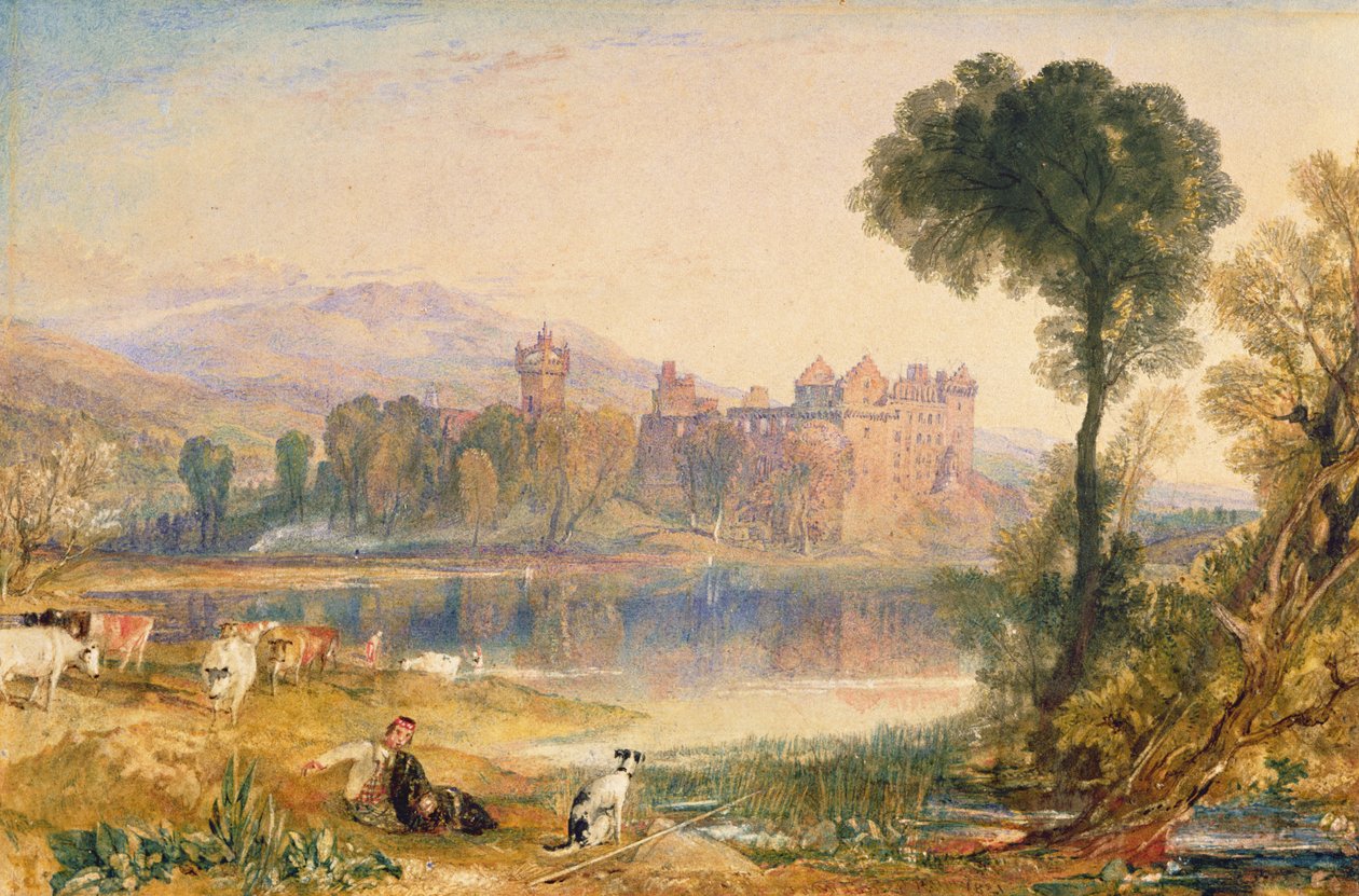 Linlithgow-palasset av Joseph Mallord William Turner
