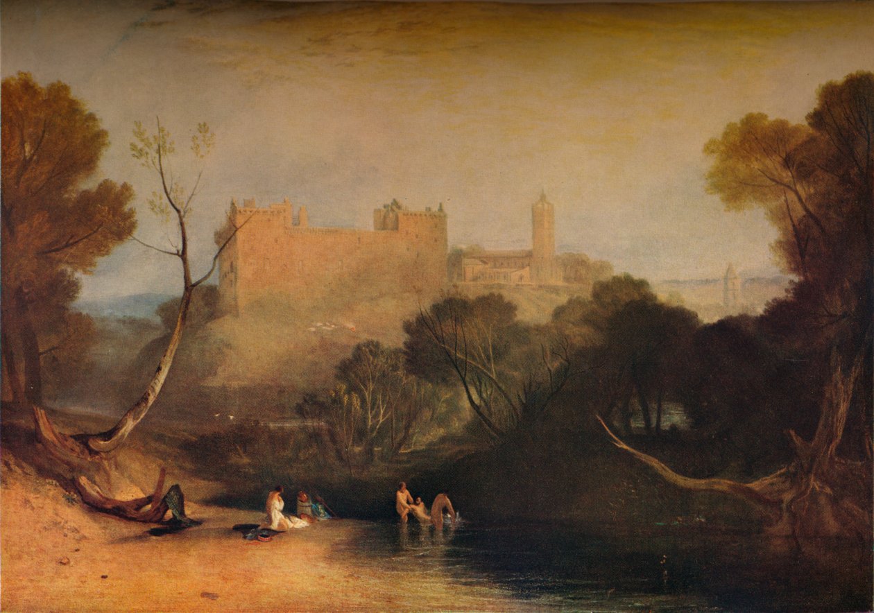 Linlithgow Palace, Skottland, c1810, 1938 av Joseph Mallord William Turner