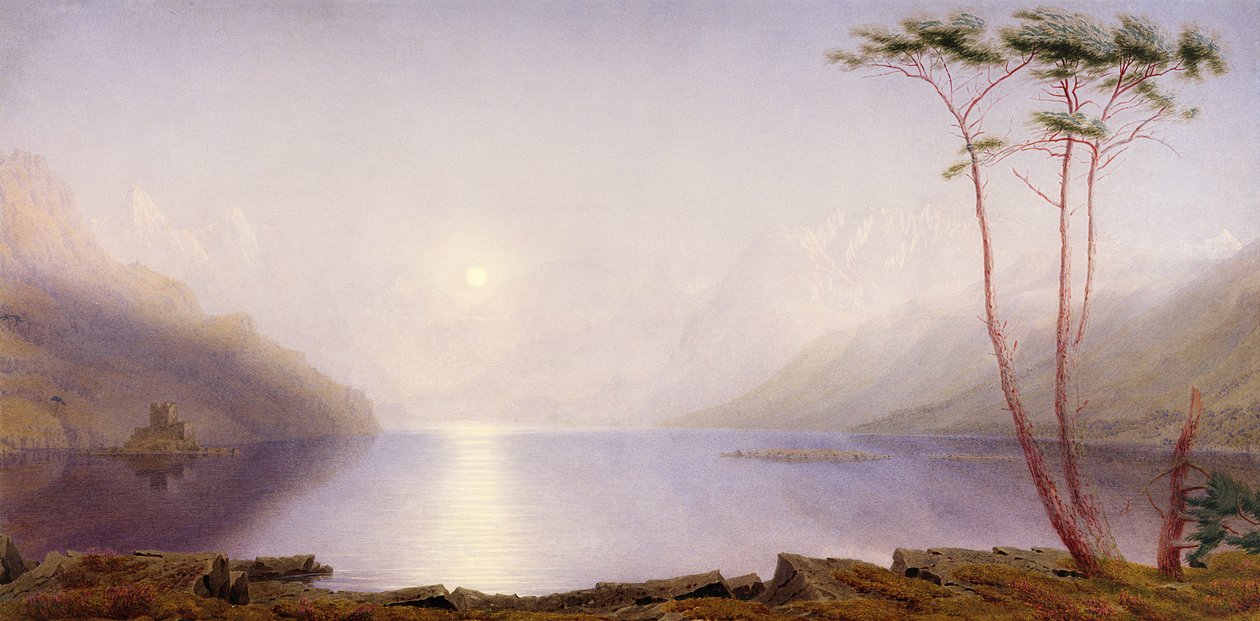 Loch Duich, Sommermåneskinn av Joseph Mallord William Turner