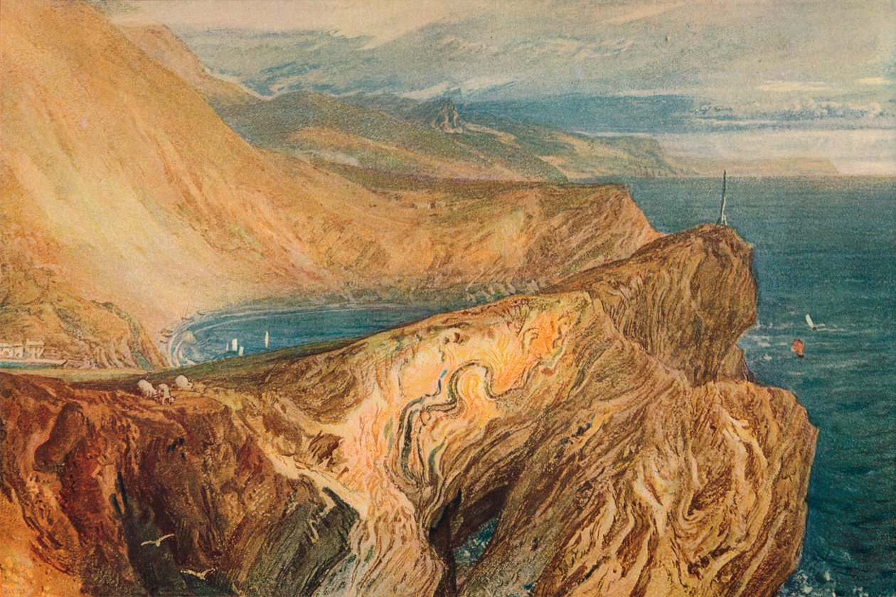 Lulworth Cove, 1909 av Joseph Mallord William Turner