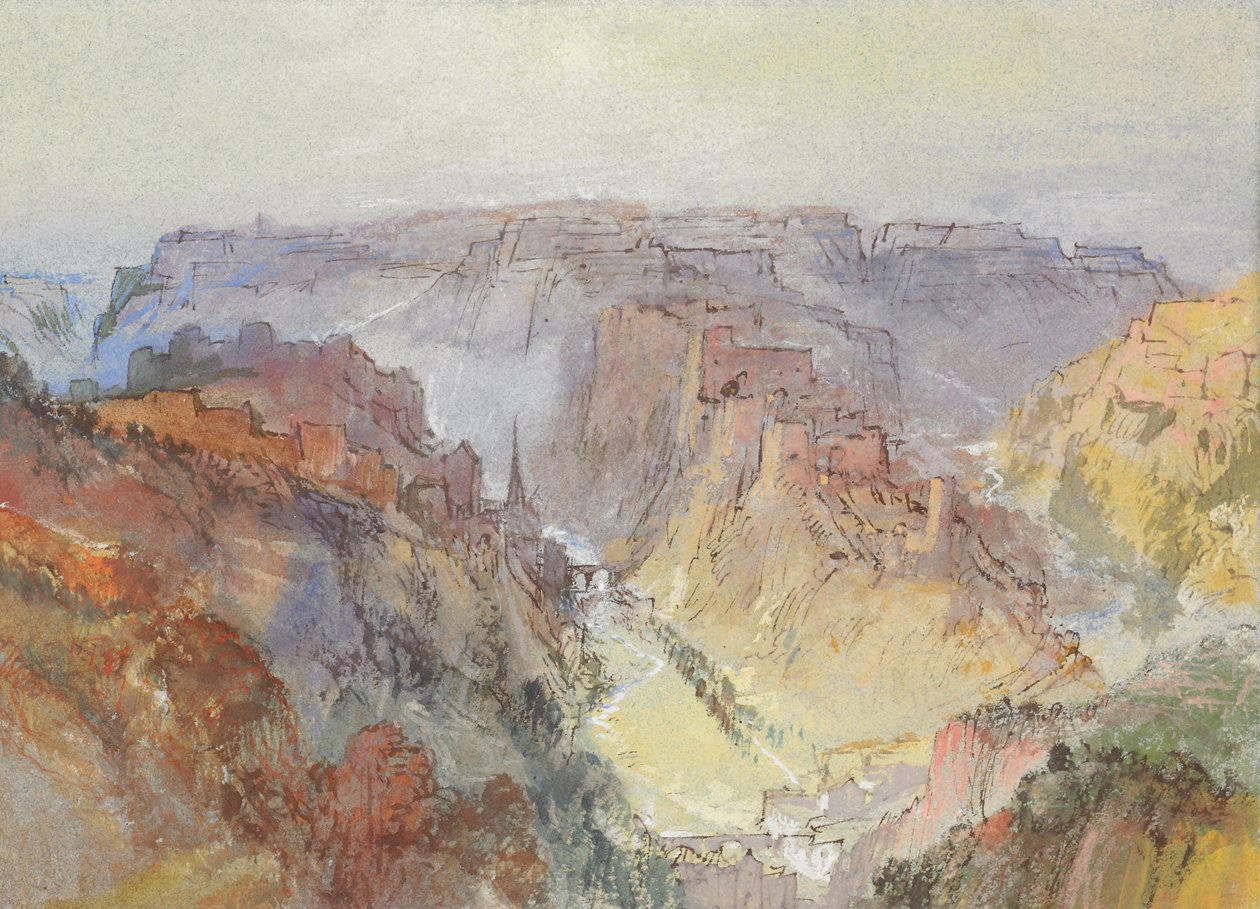 Luxembourg by fra Fetschenhof, 1839-1840. av Joseph Mallord William Turner