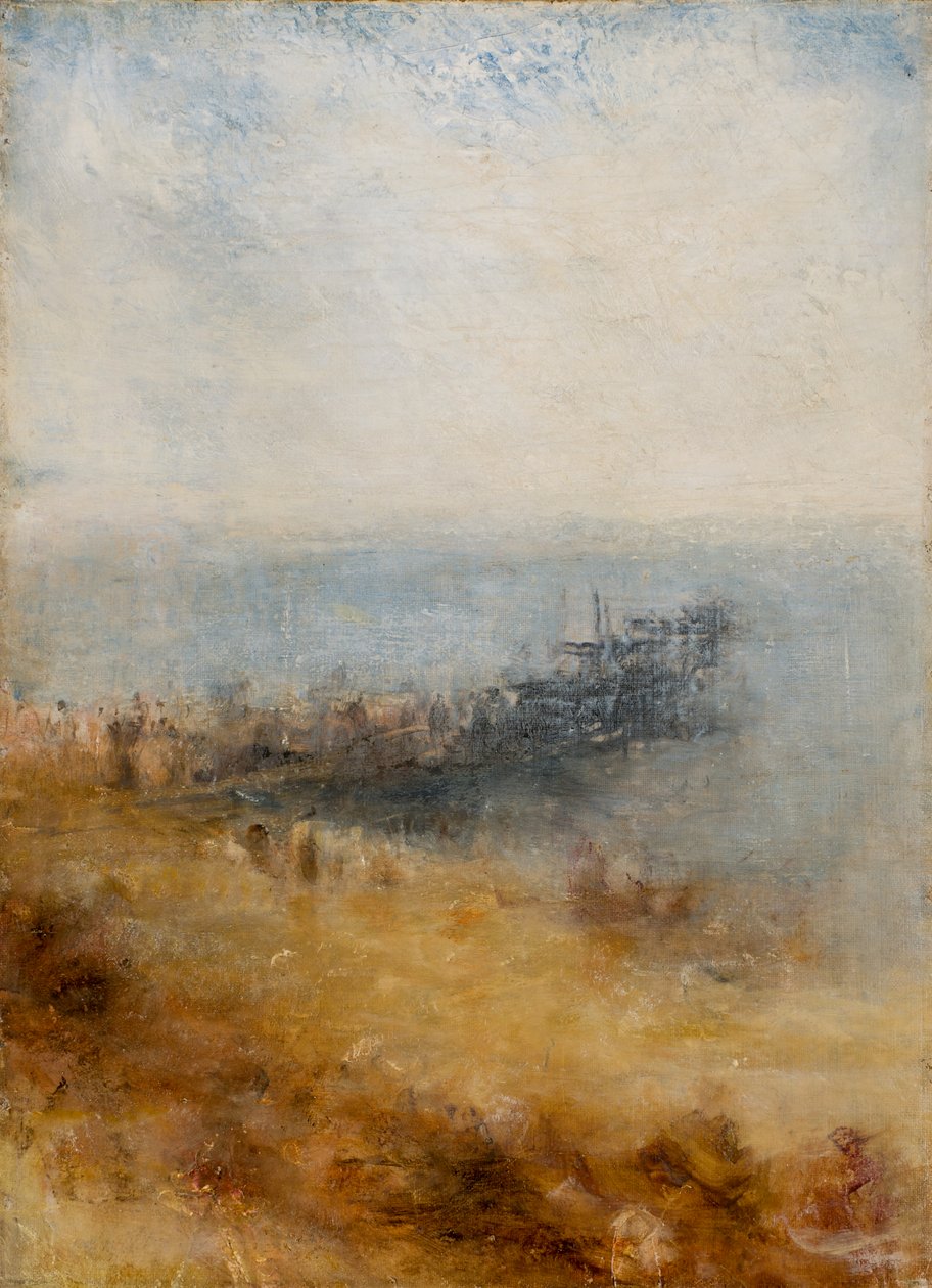 Margate Jetty (olje på lerret) av Joseph Mallord William Turner