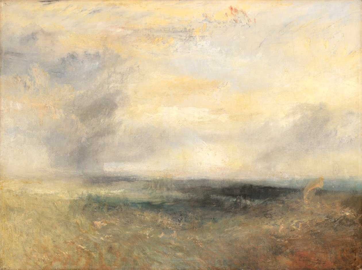 Margate, fra havet, ca 1835 av Joseph Mallord William Turner