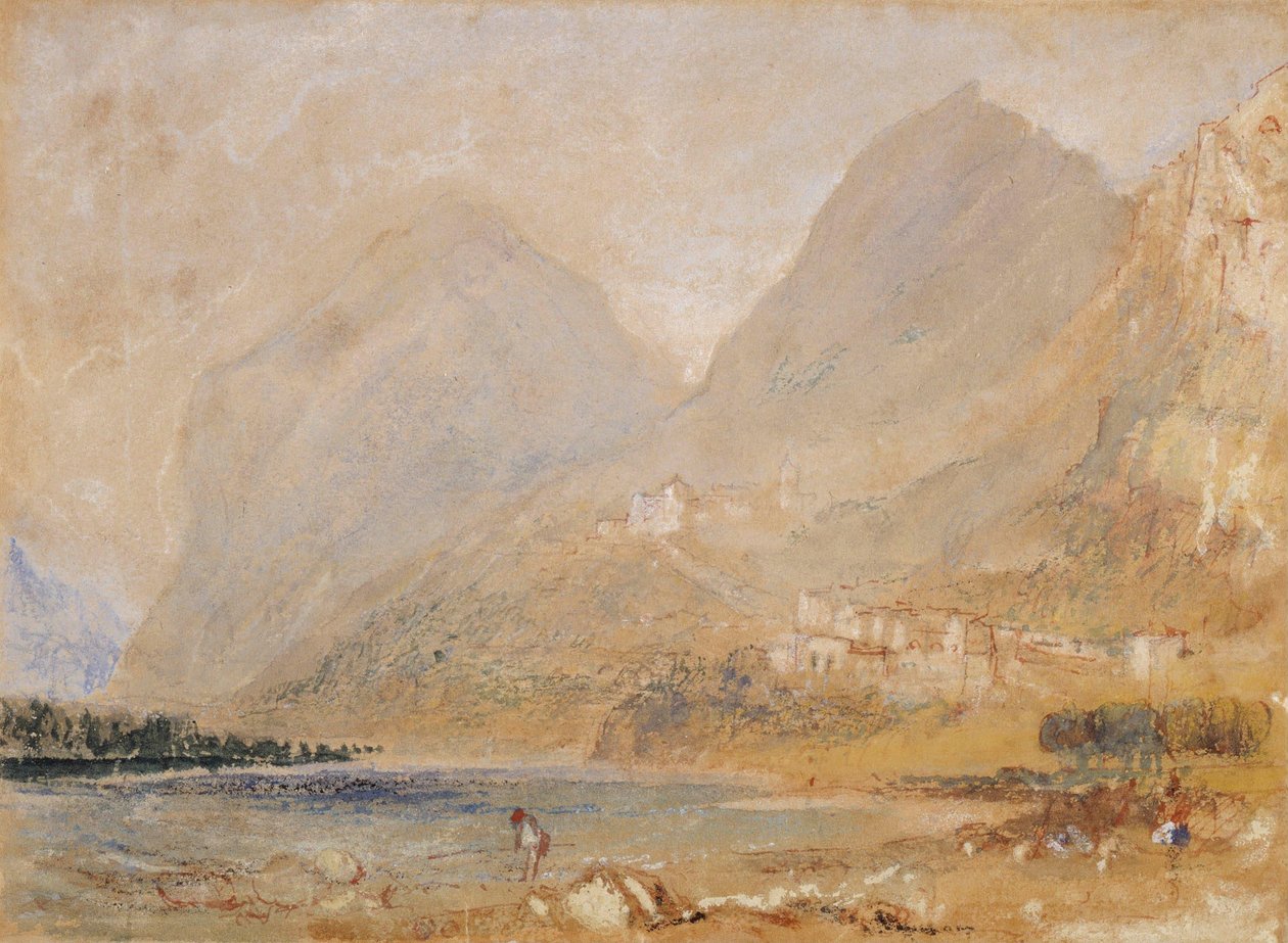 Martinswand nær Innsbruck av Joseph Mallord William Turner