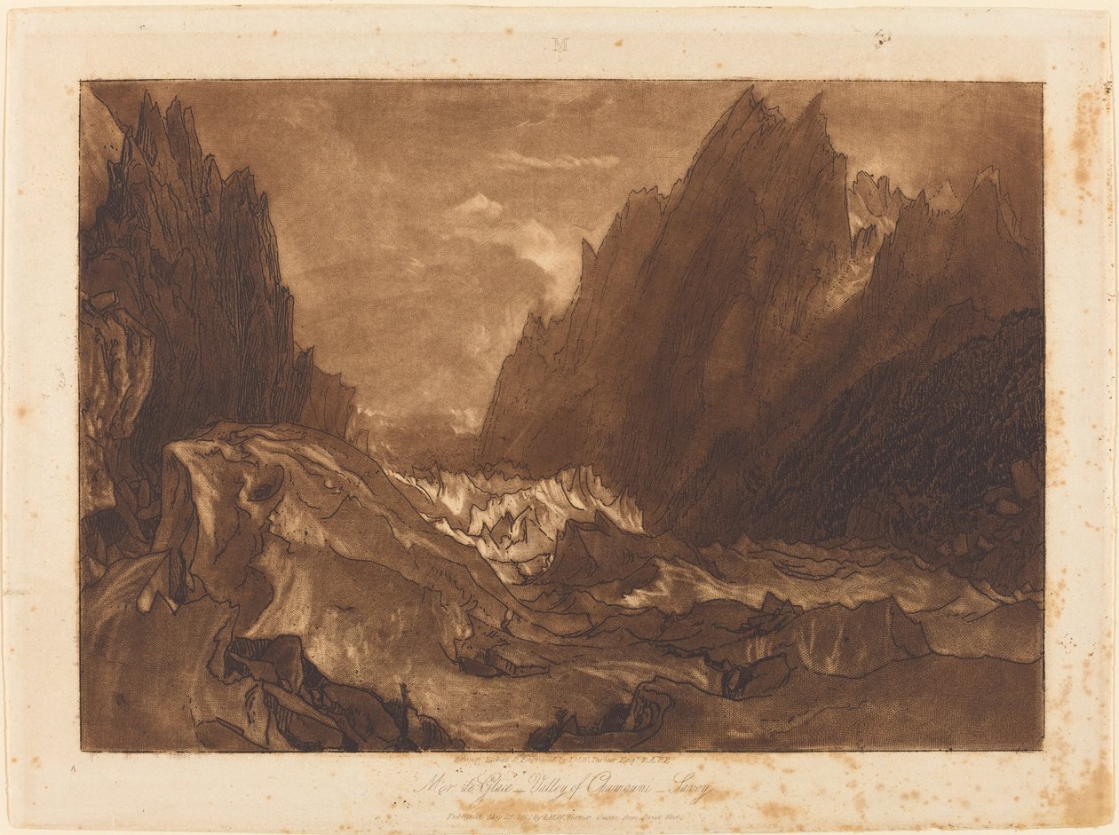 Sjøis av Joseph Mallord William Turner