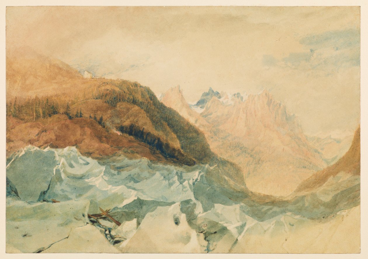 Mer de Glace, Chamonix, med Blair