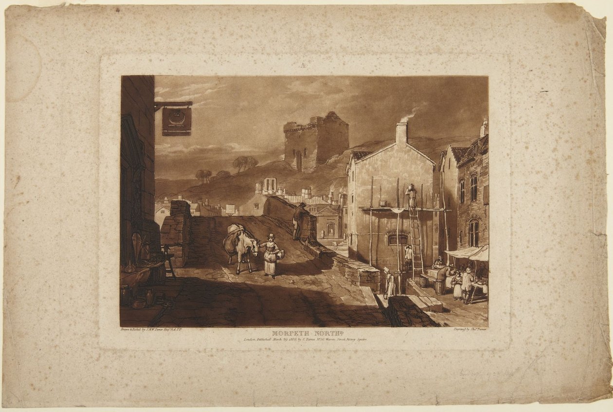 Morpeth North av Joseph Mallord William Turner