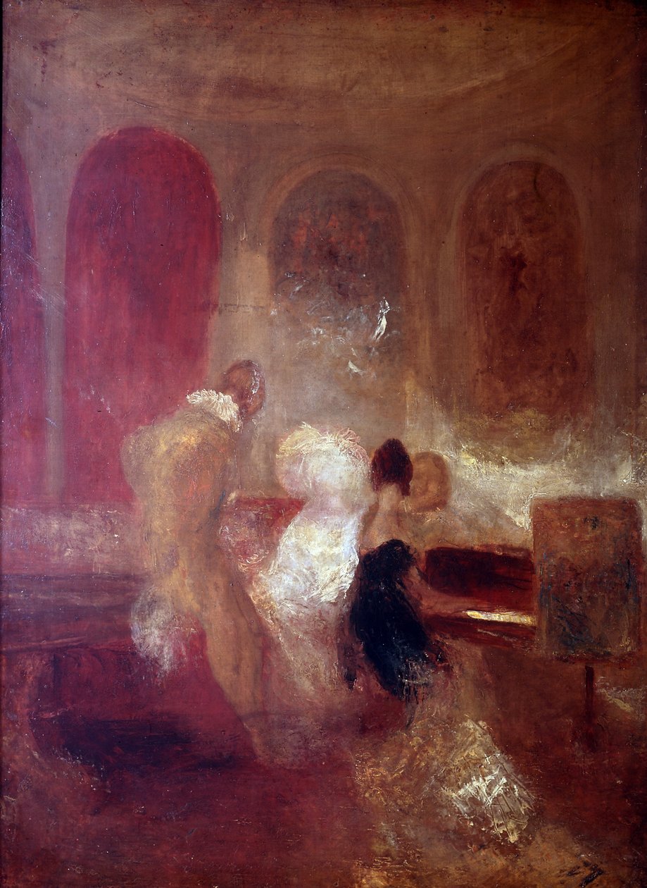 Musikkfest, East Cowes Castle, ca. 1835 av Joseph Mallord William Turner