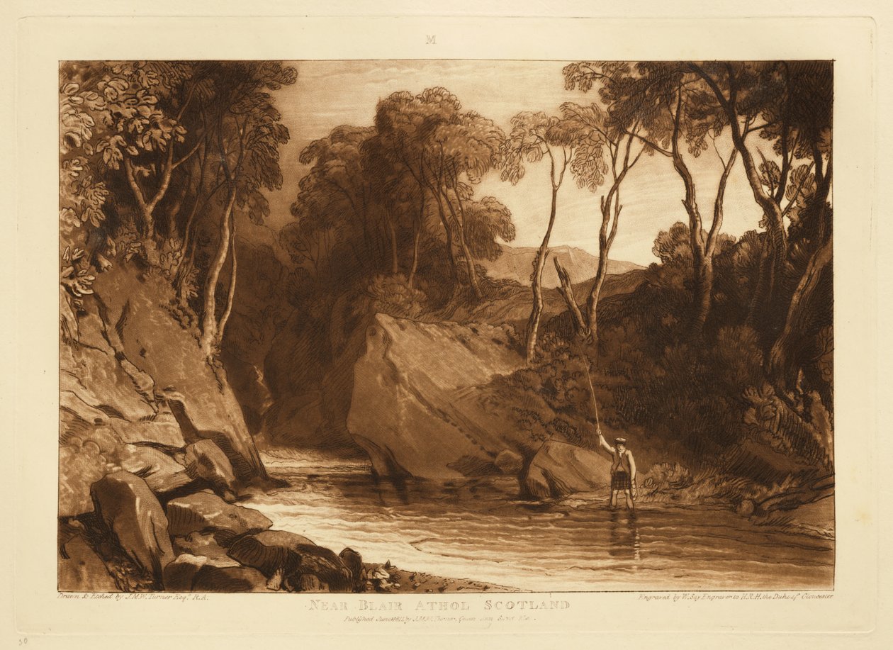 Nær Blair Athol av Joseph Mallord William Turner