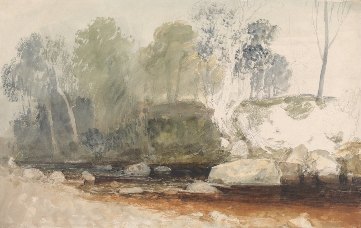 Ved Washburn (studie) av Joseph Mallord William Turner