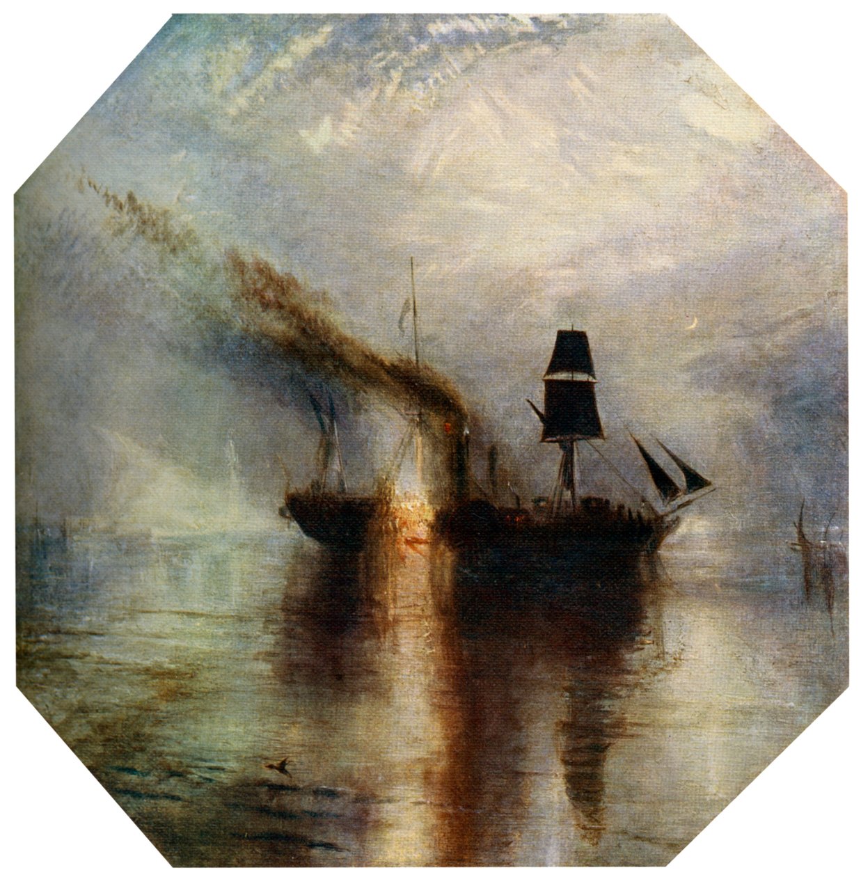 Peace, Burial at Sea of the Body of Sir David Wilkie, c1842, 1912. av Joseph Mallord William Turner