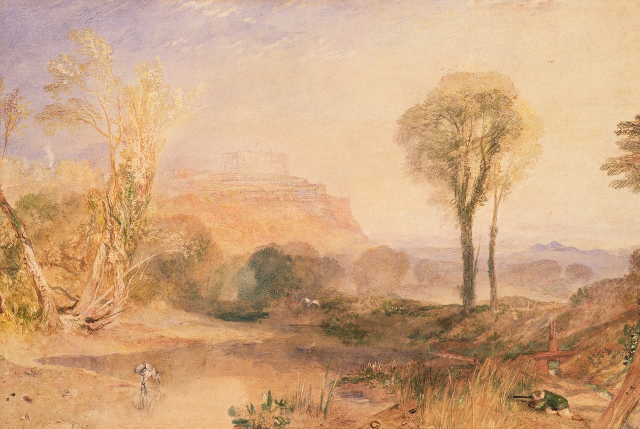 Powis Castle, Montgomeryshire, ca. 1835 (akvarell på papir) av Joseph Mallord William Turner
