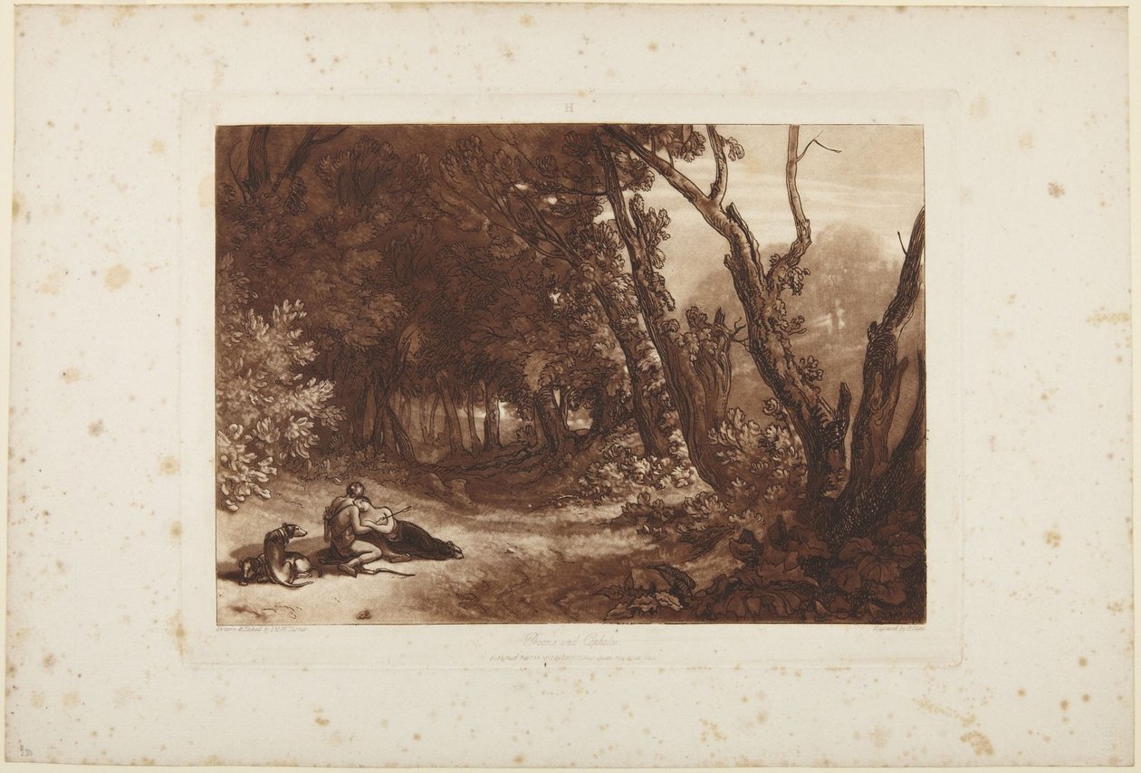 Prokris og Kefalos av Joseph Mallord William Turner