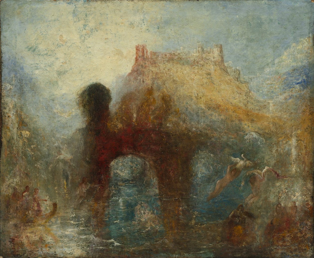 Queen Mabs Cave, etter 1846. av Joseph Mallord William Turner