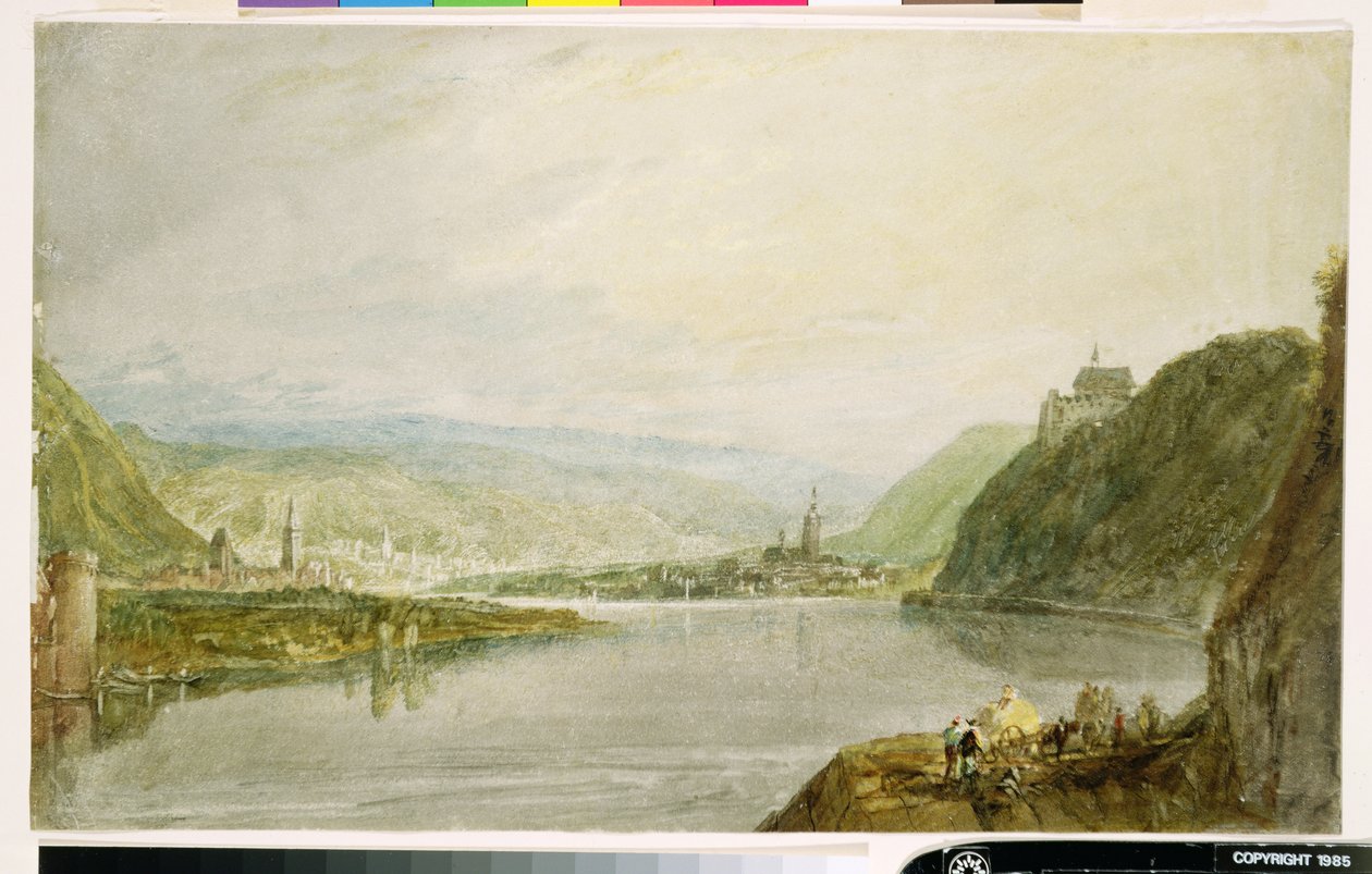 Remagen og Linz av Joseph Mallord William Turner