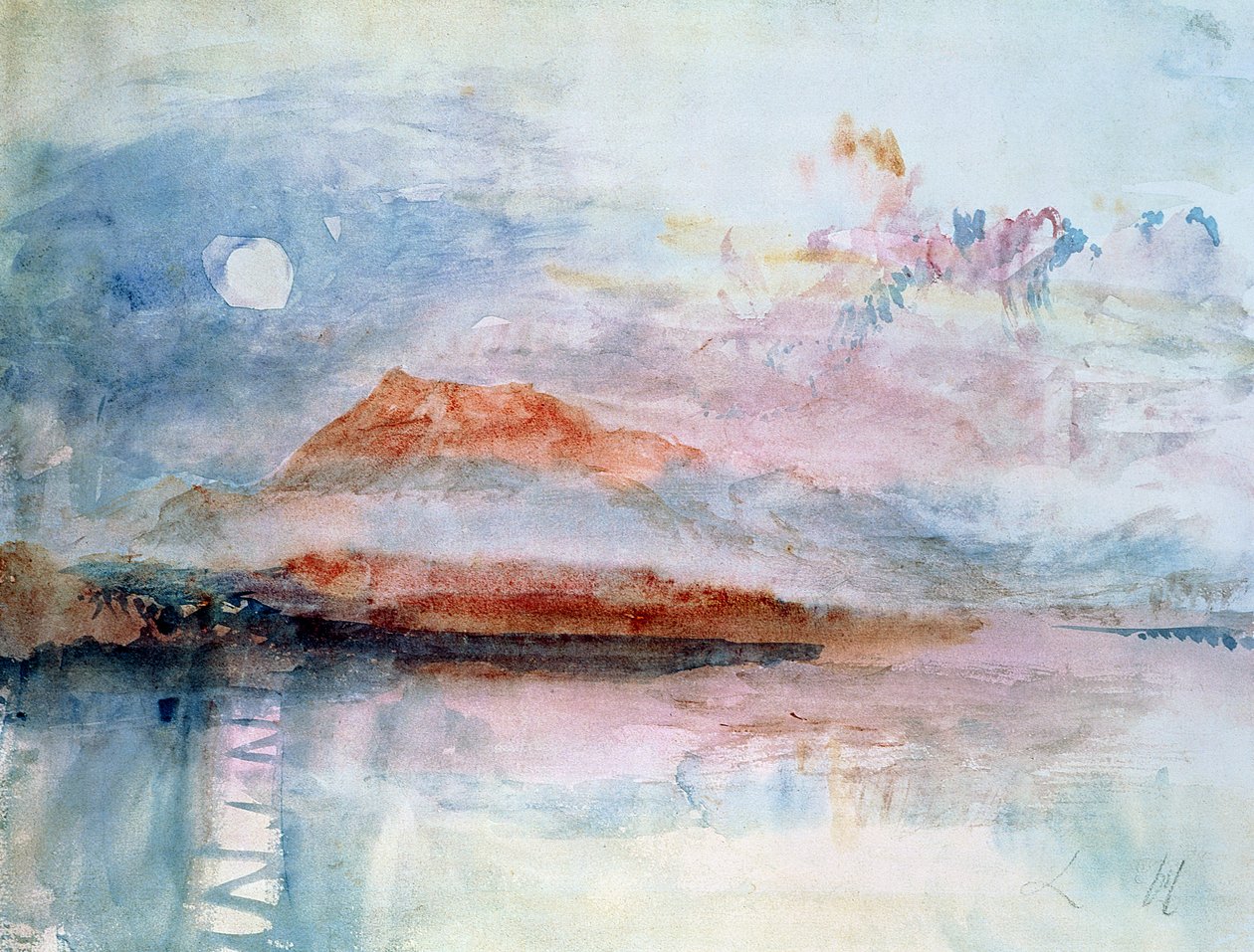 Righi, etter 1830 (wc på papir) av Joseph Mallord William Turner