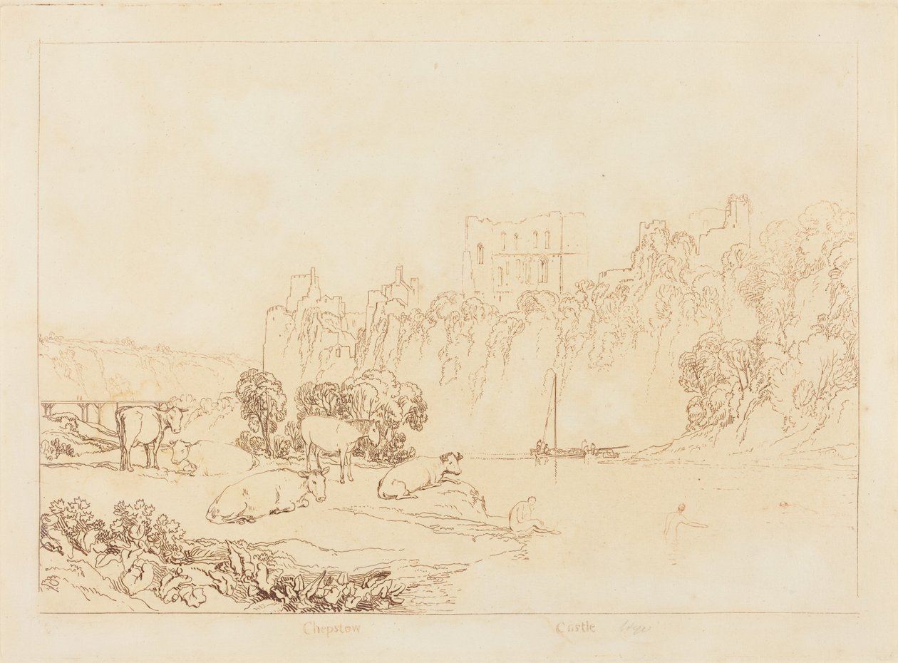 Elven Wye av Joseph Mallord William Turner