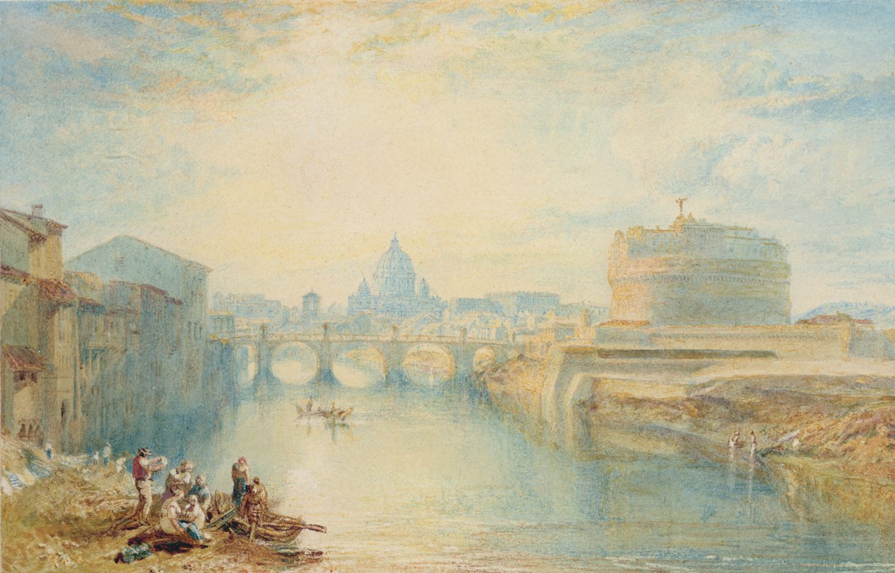 Roma (wc på papir) av Joseph Mallord William Turner